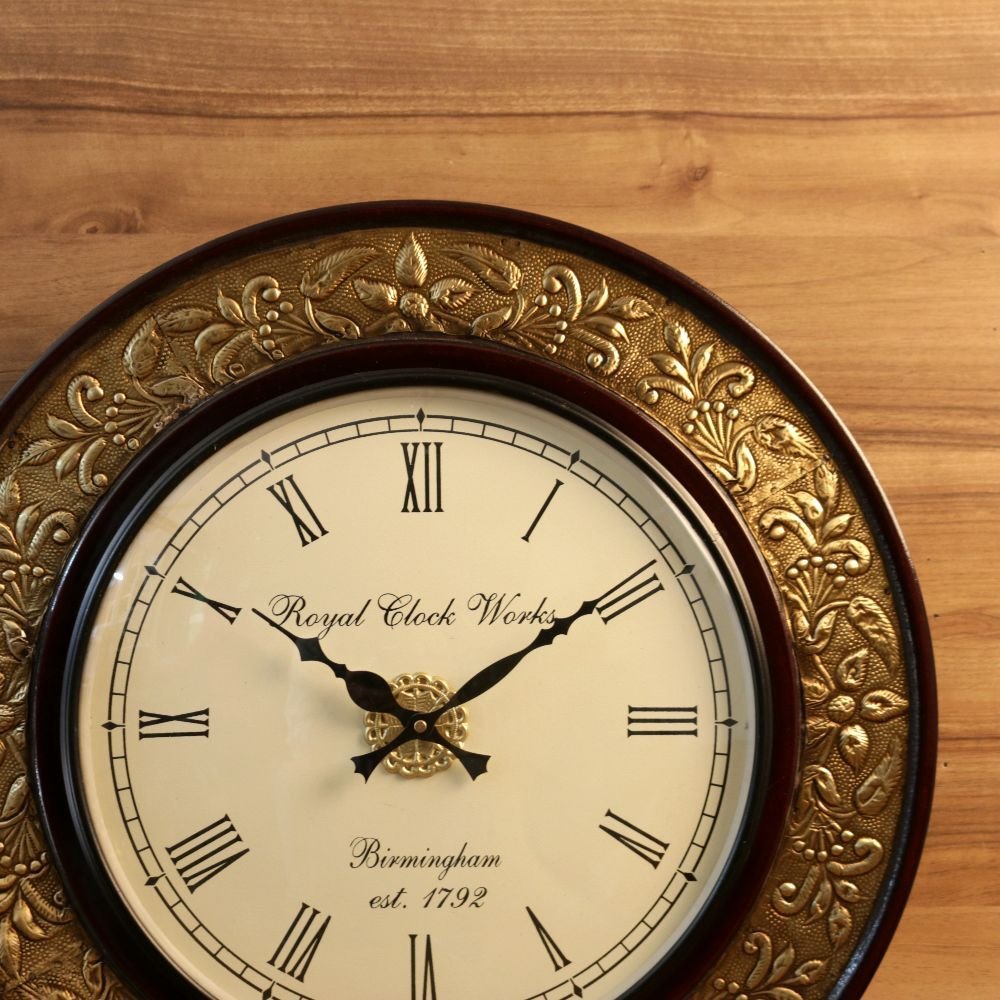 MOULDING BRASS CLOCK - Image 3
