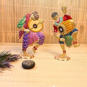 Iron Musician Figurines