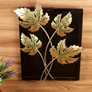 Iron Leaf Wall Art