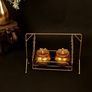 Brass Jhula Spice Rack