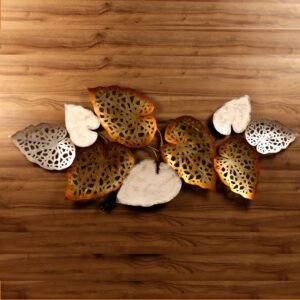 Iron Leaf Wall Art