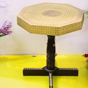 Brass Peg Table 12”
