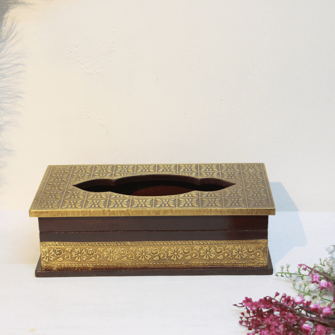 Brass Tissue paper Holder - Image 5