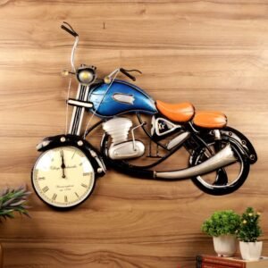 Vintage Motorcycle Wall Clock