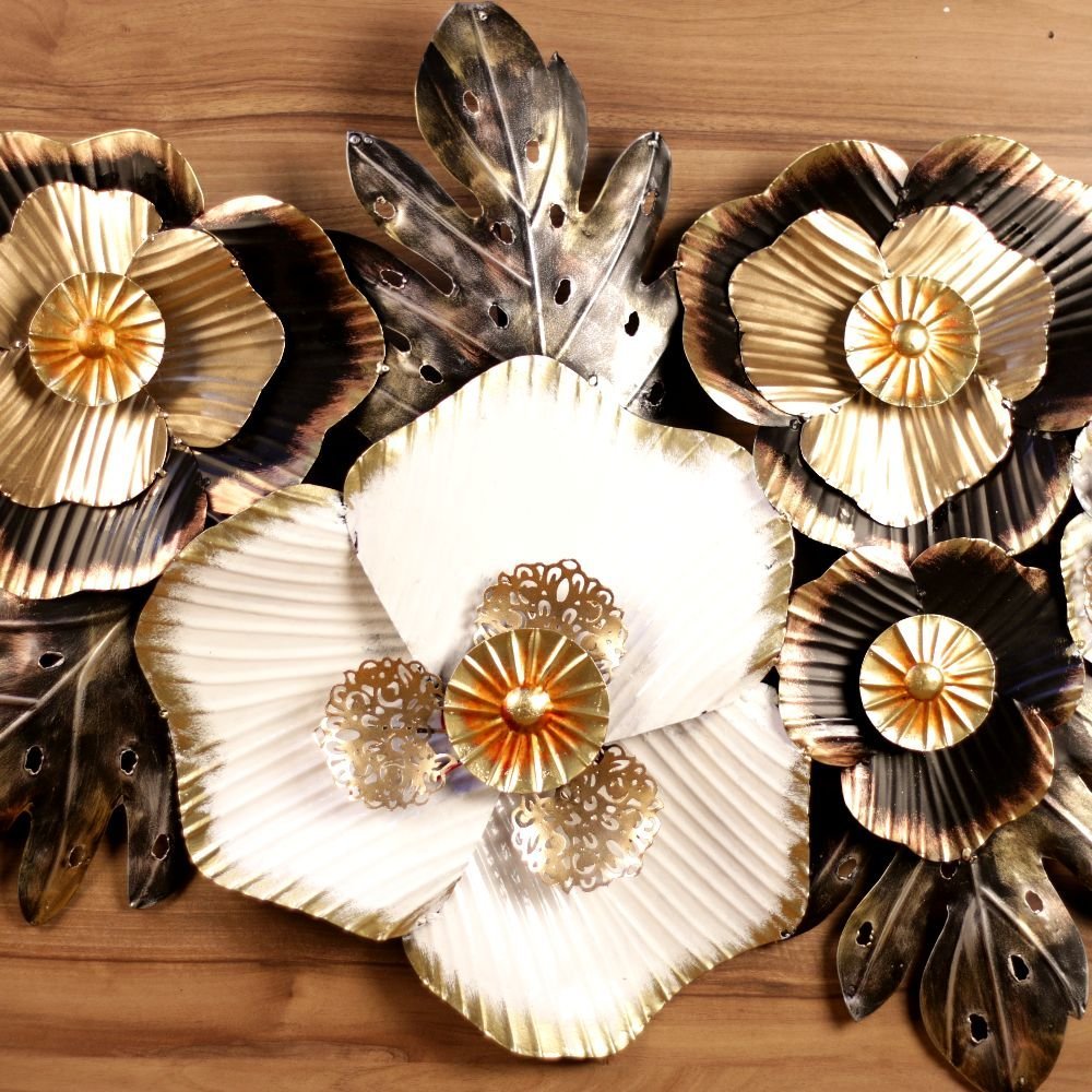 Iron Floral Wall Art - Image 2
