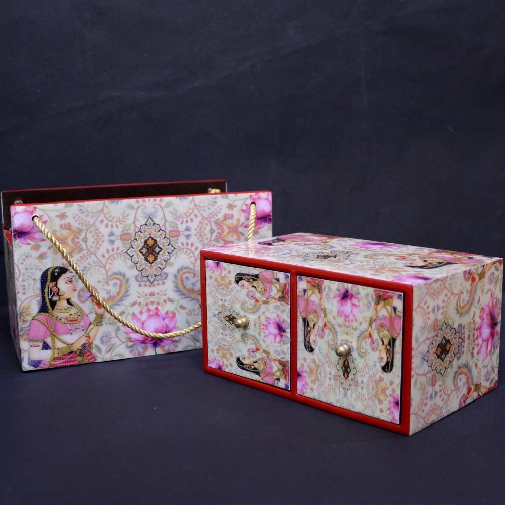 WOOD PRINTED DRY FRUIT BOX - Image 2