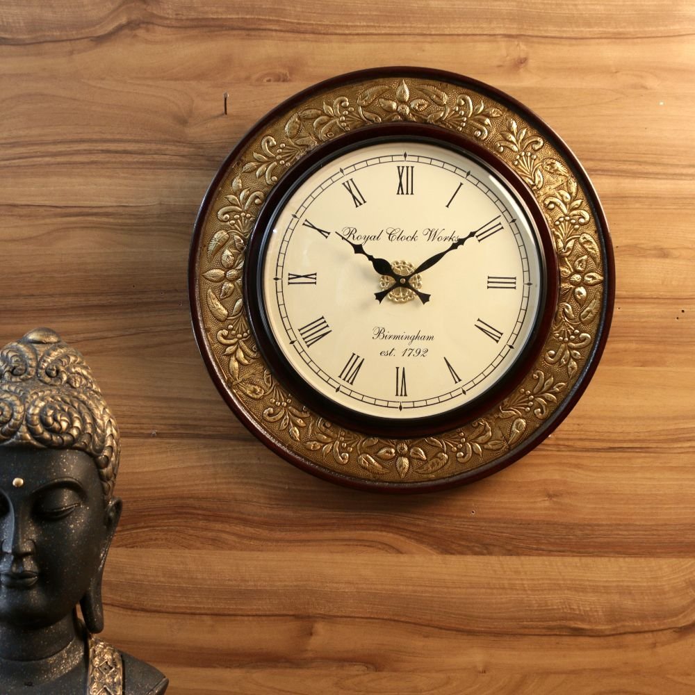 MOULDING BRASS CLOCK - Image 2