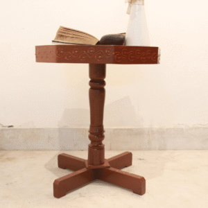 Painted Peg Table 15″