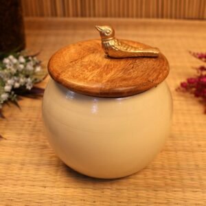 Handheld Brass Incense Burner (Dhoop Dani) 6 in | Traditional Pooja Censer