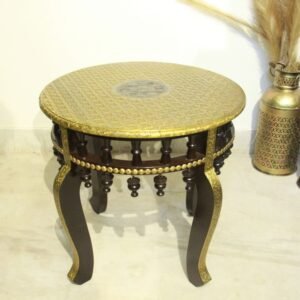 Brass Ghanti Stool 18x18x30