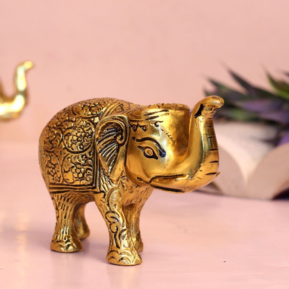 Metal SMALL Elephant - Image 4