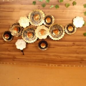 Metal Flower Wall Art