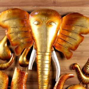 Iron Ganesha Wall Art