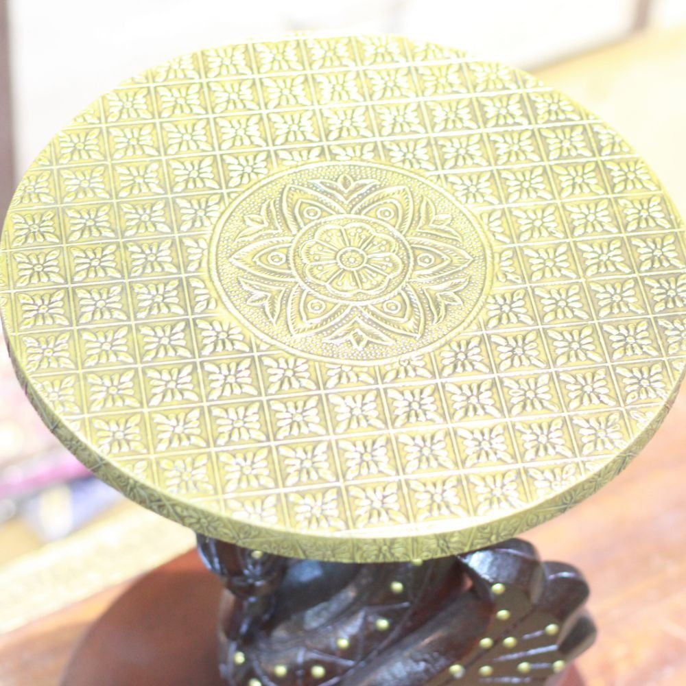 Brass Hans Pillar 16'' - Image 3