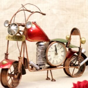 Iron Motorcycle Clock