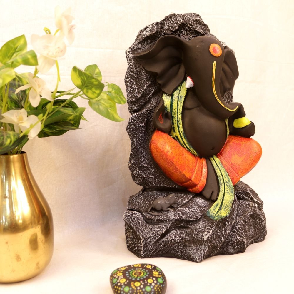 Ganesh Ji Statue with Waterfall - Image 2