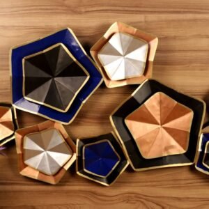 Geometric Iron Wall Art