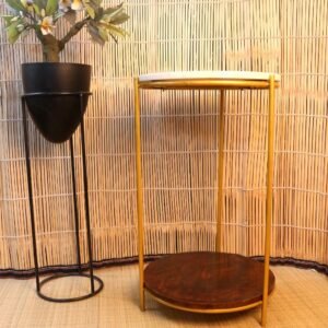Marble Top Side Table