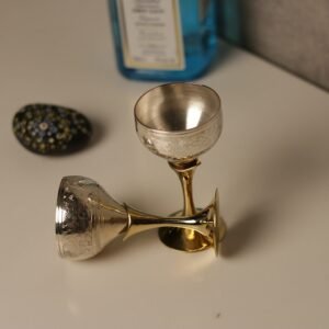 German Silver Shot Glasses (Set of 2)