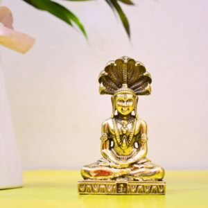 Auspicious Brass Naga Deity Idol (Serpent Hood) | Home Temple God Idols & Religious Gift
