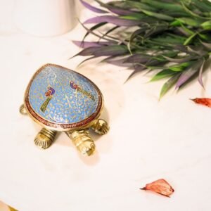 Brass openable Tortoise 6”