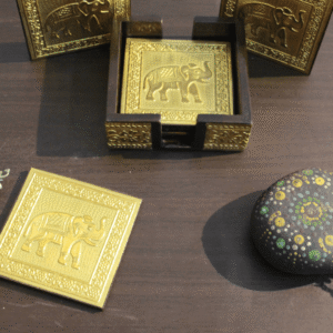 Brass T-Coster