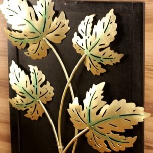 Iron Leaf Wall Art