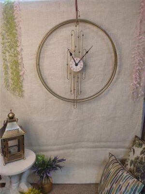Modern Metal Wall Clock