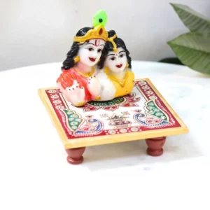 Marble Chowki Radha Krishna