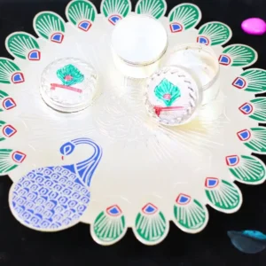 Peacock Pooja Plate