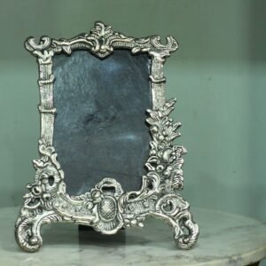 Vintage Silver Metal Photo Frame
